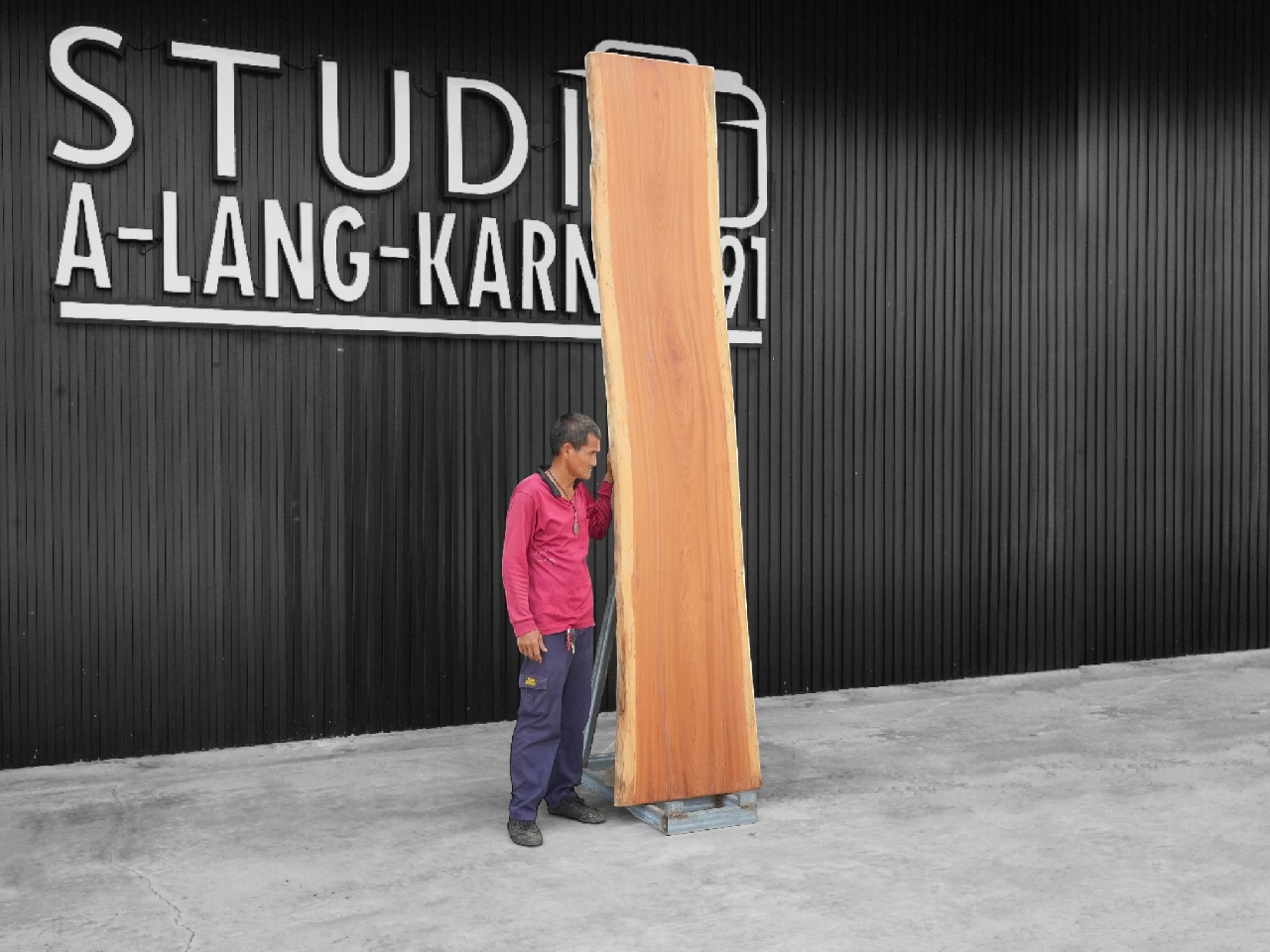 ไม้มะค่า (Makha Wood) (MA.8011)