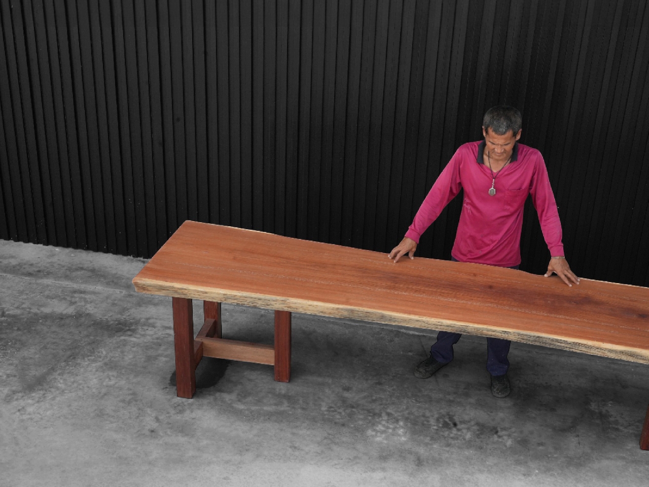 ไม้มะค่า (Makha Wood) (MA.8015)