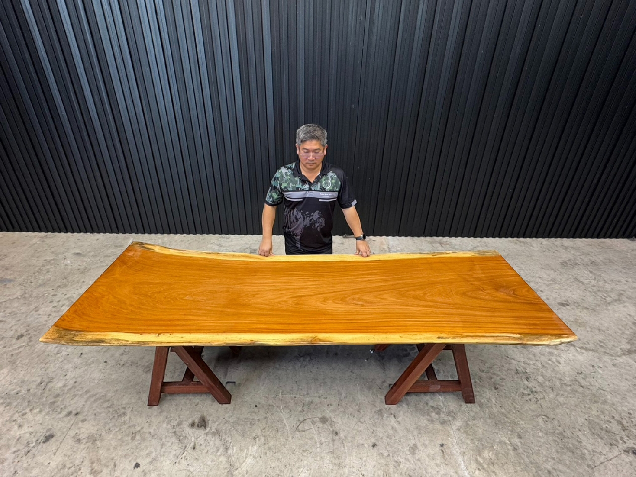 ไม้มะค่า (Makha Wood) (MA.8049)