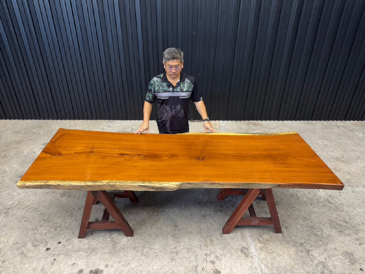 ไม้มะค่า (Makha Wood) (MA.8075)