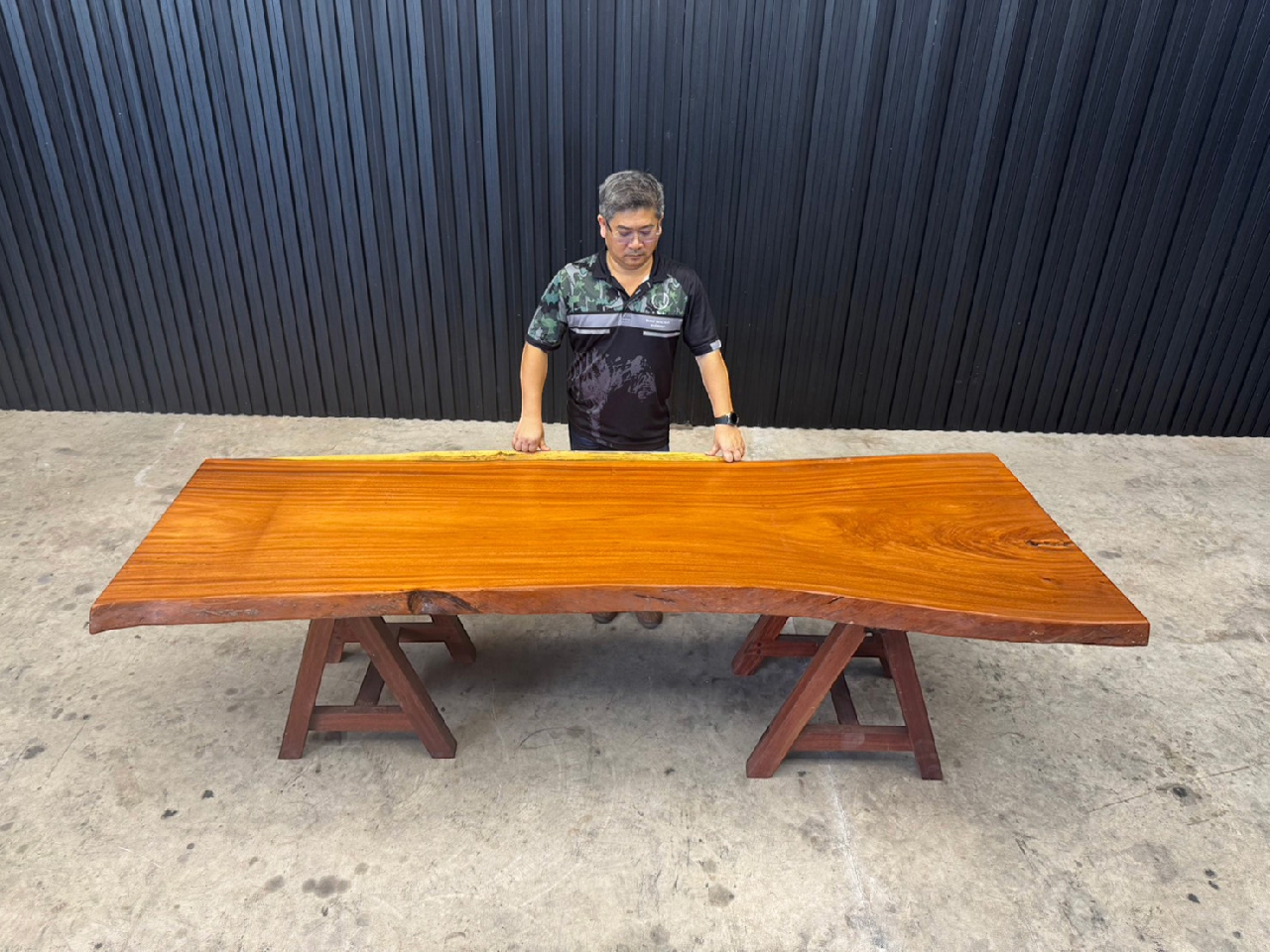 ไม้มะค่า (Makha Wood) (MA.8027)